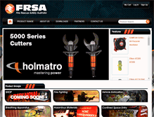 Tablet Screenshot of frsa.com.au